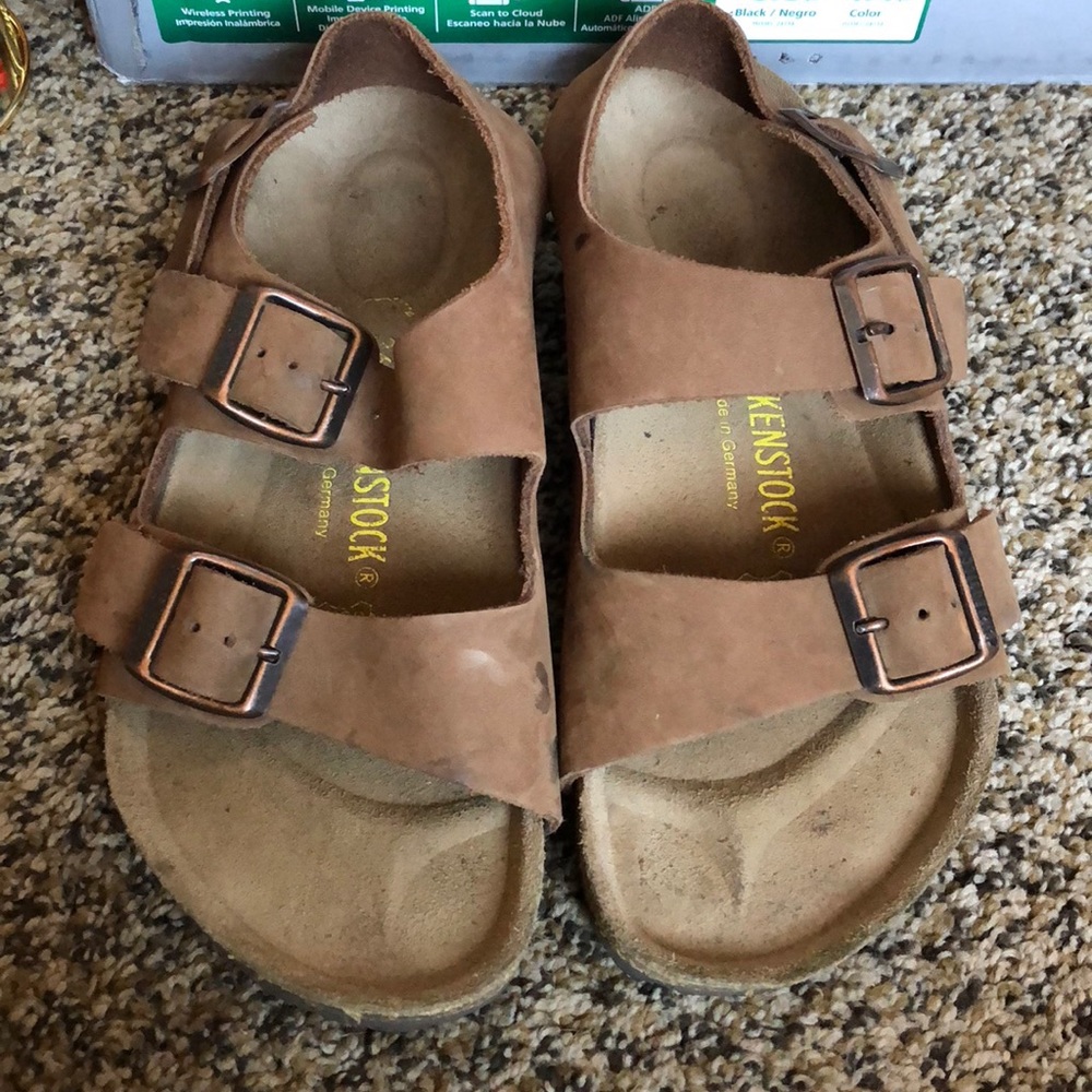 Brown Birkenstocks